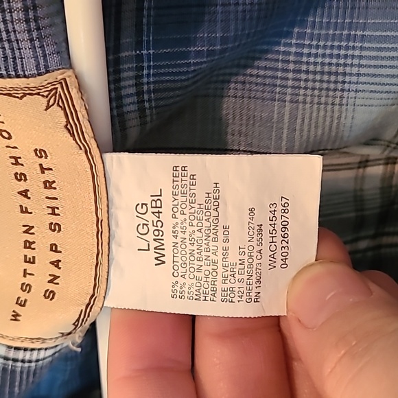 Mens Wrangler Shirt - Picture 4 of 4